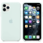 Preview: iPhone 11 Pro Max Silikonhülle Weiß Apple Original MWYX2ZM/A Kombi online kaufen bestellen