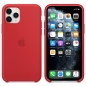 Preview: iPhone 11 Pro Max Silikonhülle Product RED rot Apple Original MWYV2ZM/A Kombi schräg online kaufen bestellen