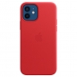 Preview: iPhone 12 Lederhülle MagSafe Case PRODUCT RED rot Apple Original MHKD3ZM/A Handyzubehör bestellen