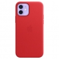 Preview: iPhone 12 Lederhülle MagSafe Case PRODUCT RED rot Apple Original MHKD3ZM/A Handyzubehör online bestellen