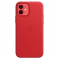 Preview: iPhone 12 Lederhülle MagSafe Case PRODUCT RED rot Apple Original MHKD3ZM/A Handyzubehör online kaufen