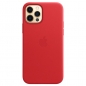 Preview: iPhone 12 Pro Lederhülle MagSafe Case PRODUCT RED rot Apple Original MHKD3ZM/A Zubehör online bestellen