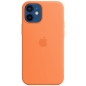 Preview: iPhone 12 mini MagSafe Silikonhülle Kumquat orange Apple Original MHKN3ZM/A Kombi Zubehör online bestellen