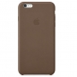 Preview: iPhone 6 6S Plus Leder Case Braun Apple Original MGQR2ZM/A hinten online kaufen bestellen