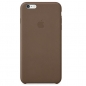 Preview: iPhone 6 Plus Leder Case Braun Apple Original MGQR2ZM/A hinten online kaufen bestellen