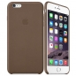 Preview: iPhone 6 6S Plus Leder Case Braun Apple Original MGQR2ZM/A Kombi online kaufen bestellen