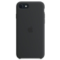 Preview: iPhone 7 8 SE 2020 2022 Silicone Case Midnight schwarz Apple Original MXYH2ZM/A hinten online kaufen bestellen
