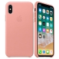 Preview: iPhone X Leder Case Pink Sand Apple Original MRGH2ZM/A Kombi online kaufen bestellen