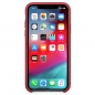 Preview: iPhone XS Leder Case PRODUCT Red (rot) Apple Original MRWK2ZM/A vorne online kaufen bestellen