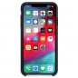 Preview: iPhone XS Max Silikon Case black schwarz MRWE2ZM/A vorne online kaufen bestellen