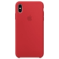 Preview: iPhone XS Max Silikon Case rot MRWH2ZM/A hinten online kaufen bestellen