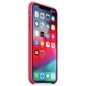 Preview: iPhone XS Max Silikon Case Hibiskus rosa MUJP2ZM/A vorne online kaufen bestellen