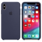 Preview: iPhone XS Max Silikon Case Midnight Blue MRWG2ZM/A online kaufen bestellen