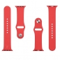 Preview: Apple Watch Silicone-Armband standard in rot innen TACTICAL Zubehör online kaufen