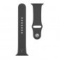 Preview: Apple Watch Silicone-Armband standard in schwarz TACTICAL Zubehör online kaufen