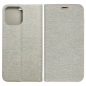 Preview: iPhone 13 Pro Max LUNA Book Case grau vorne hinten Zubehör online kaufen bestellen