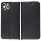 Preview: iPhone 12 mini LUNA Book Case in schwarz mit goldenem Rahmen hinten online kaufen bestellen