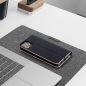 Preview: iPhone 13 Pro LUNA Book Case schwarz liegend hinten Zubehör online bestellen