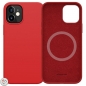 Preview: iPhone 12 mini Magnetic Cover MagSafe Nillkin Flex Pure Pro rot online kaufen bestellen