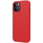 Preview: iPhone 12 Pro Max Magnetic Cover MagSafe Nillkin Flex Pure Pro rot schräg online kaufen bestellen