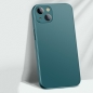 Preview: Silicone-Glas Cover matt in Dark Green dunkelgrün für iPhone 13 online kaufen und bestellen