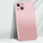 Preview: Silicone-Glas Cover matt in Girly Pink für iPhone 13 online kaufen und bestellen