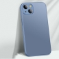 Preview: Silicone-Glas Cover matt in Lavendel-Blau für iPhone 13 online kaufen und bestellen