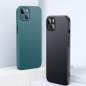 Preview: Silicone-Glas Cover matt in Dark Green dunkelgrün für iPhone 13 online kaufen und bestellen