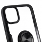 Preview: iPhone 11 Pro Hybrid Magnet Ring Case in Carbon schwarz online kaufen bestellen