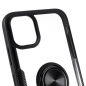 Preview: iPhone 13 mini Hybrid Magnet Ring Case in Carbon schwarz online kaufen bestellen