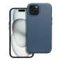 Preview: iPhone 14 Plus Leather MagSafe Case in blau Zubehör online kaufen bestellen