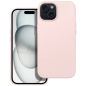 Preview: iPhone 15 Leather MagSafe Case in pink Zubehör online kaufen bestellen