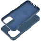 Preview: iPhone Leather MagSafe Case in blau innen  Zubehör online kaufen bestellen