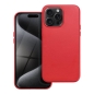 Preview: iPhone 15 Pro Max Leather MagSafe Case in rot Zubehör online kaufen bestellen