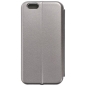 Preview: iPhone 6 6S Elegance Book Case grau hinten Zubehör online kaufen bestellen