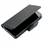 Preview: iPhone 14 Plus FANCY Book Klapptasche in schwarz online kaufen bestellen