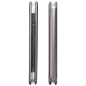 Preview: iPhone Elegance Book Case grau seitlich Zubehör online kaufen bestellen