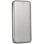 Preview: iPhone Elegance Book Case grau vorne Zubehör online kaufen bestellen
