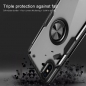 Preview: iPhone Hybrid Magnet Ring Case in Carbon schwarz Sturz online kaufen bestellen