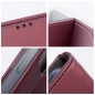 Preview: iPhone 15 Pro Max Handytasche Magneto Book Case burgunder rot Details außen online kaufen bestellen