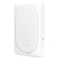 Preview: iPhone MagSafe PowerBank Qi kabellos 10000mAh weiß hinten Zubehör online kaufen