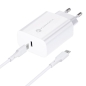 Preview: iPhone LadeSET Schnell Ladegerät mit USB-C Kabel PD QC Forcell F-ENERGY TFK-TC-25W Zubehör online bestellen