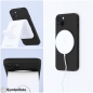Preview: iPhone Silicone Mag Cover in schwarz mit MagSafe Lader Zubehör online kaufen bestellen