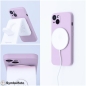 Preview: iPhone 13 mini Silicone Mag Cover in pink mit MagSafe Lader Zubehör online kaufen bestellen