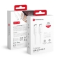 Preview: iPhone Ladekabel USB-C mit 200 Zentimeter cm FORCELL F-ENERGY C338 weiß Verpackung
