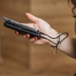Preview: iPhone Ladekabel USB-C sehr kurz mit 25 Zentimeter cm FORCELL F-ENERGY C338 auf Powerbank  schwarz online kaufen