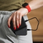 Preview: iPhone Ladekabel USB-C sehr kurz mit 25 Zentimeter cm FORCELL F-ENERGY C338 auf Powerbank  schwarz online kaufen