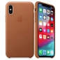 Preview: iPhone X Leder Case Sattelbraun Apple Original MRWP2ZM/A Kombi online kaufen bestellen