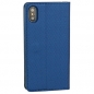 Preview: iPhone X XR XS Max Smart Book Case blau hinten online kaufen bestellen