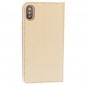 Preview: iPhone X XR XS Max Smart Book Case Gold hinten online kaufen bestellen